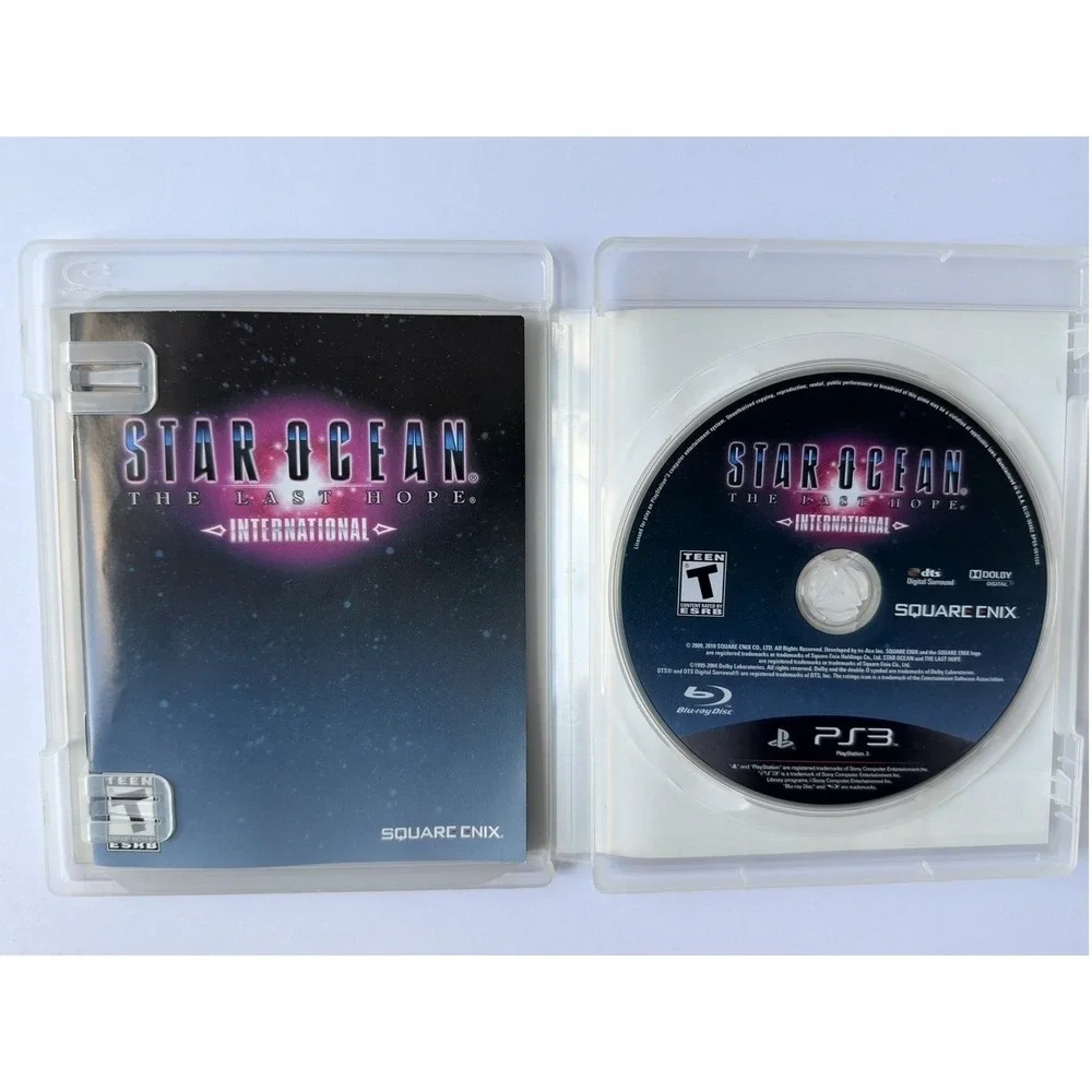 Star Ocean The Last Hope International (Sony PlayStation 3, 2010) Complete CIB‎
